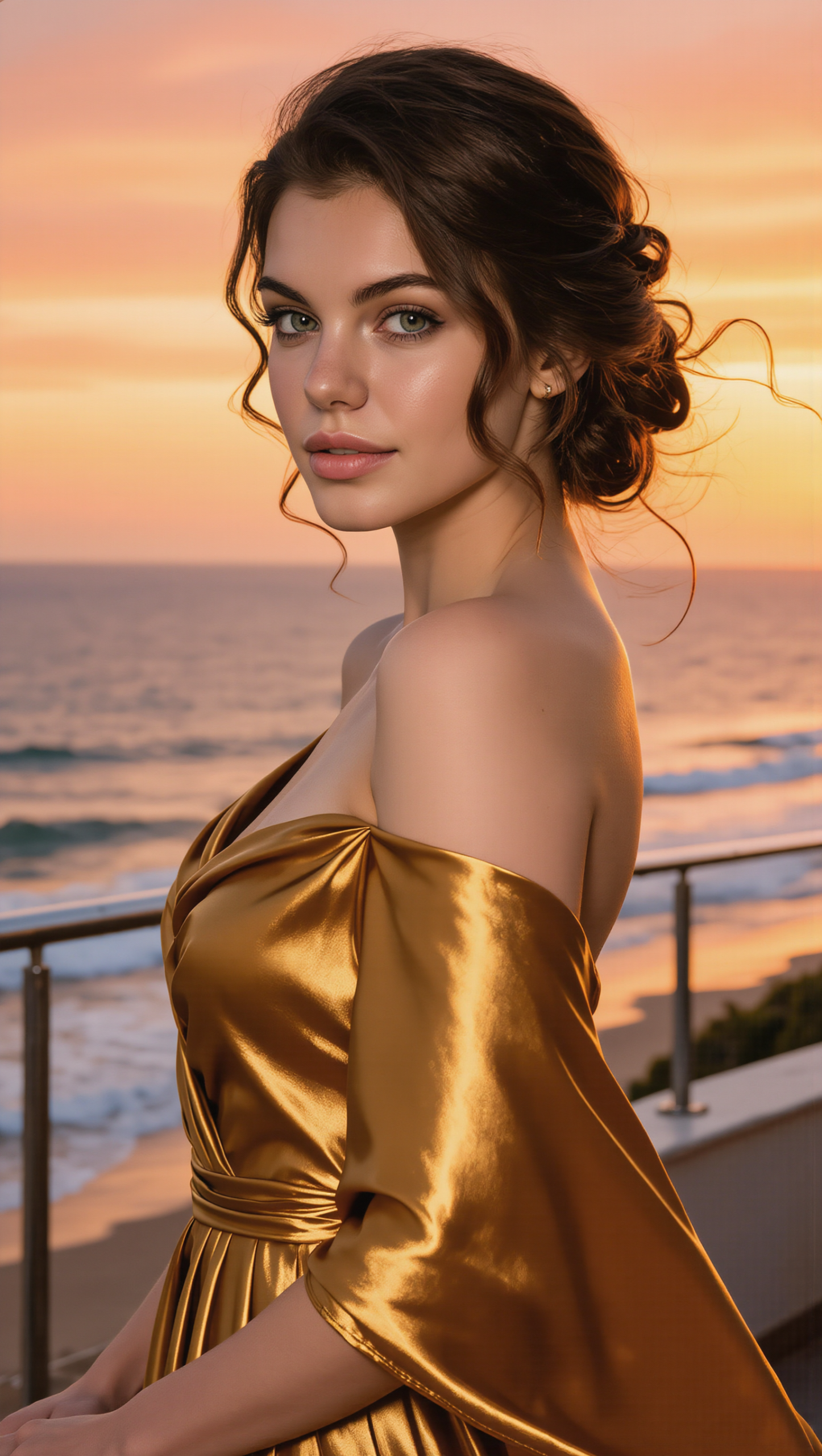 AI trained model business portrait